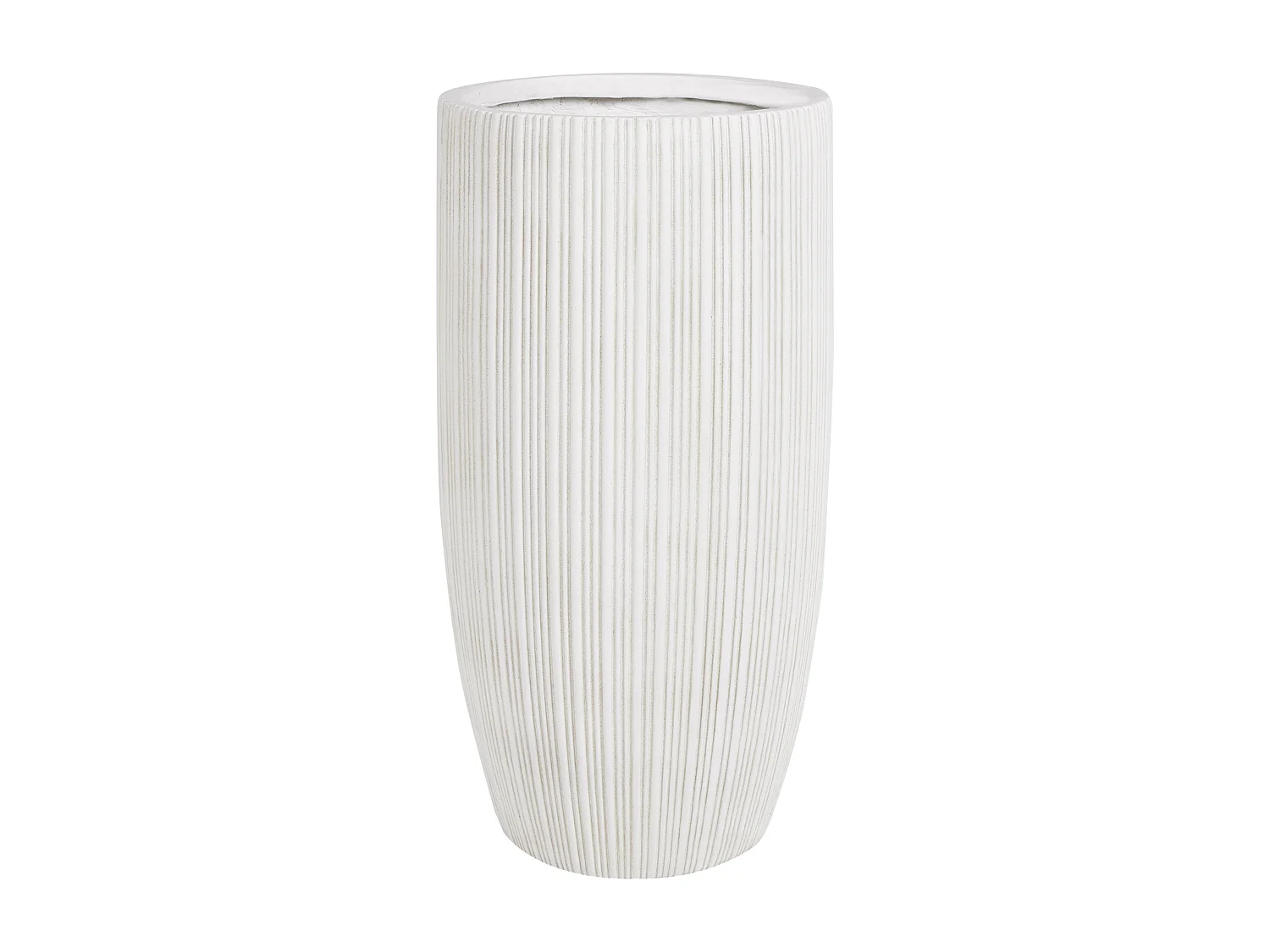 Cache-pot ZELKOVA 35 cm Beige clair