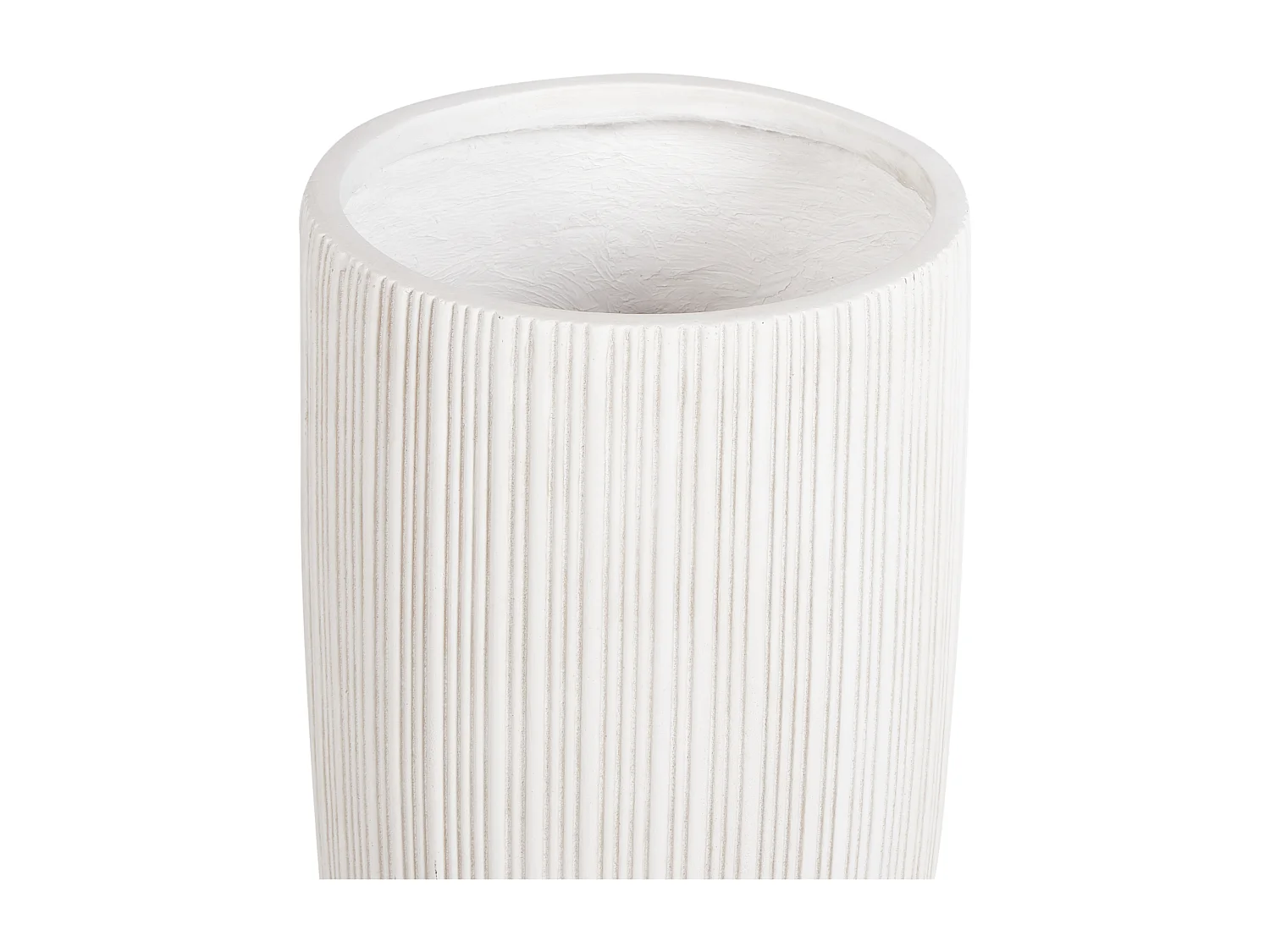 Cache-pot ZELKOVA 35 cm Beige clair