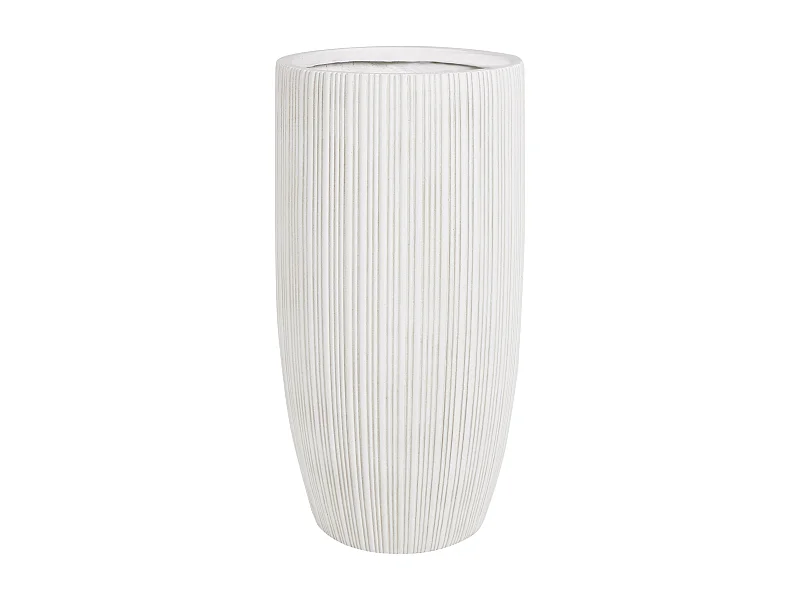 Cache-pot ZELKOVA 35 cm Beige clair