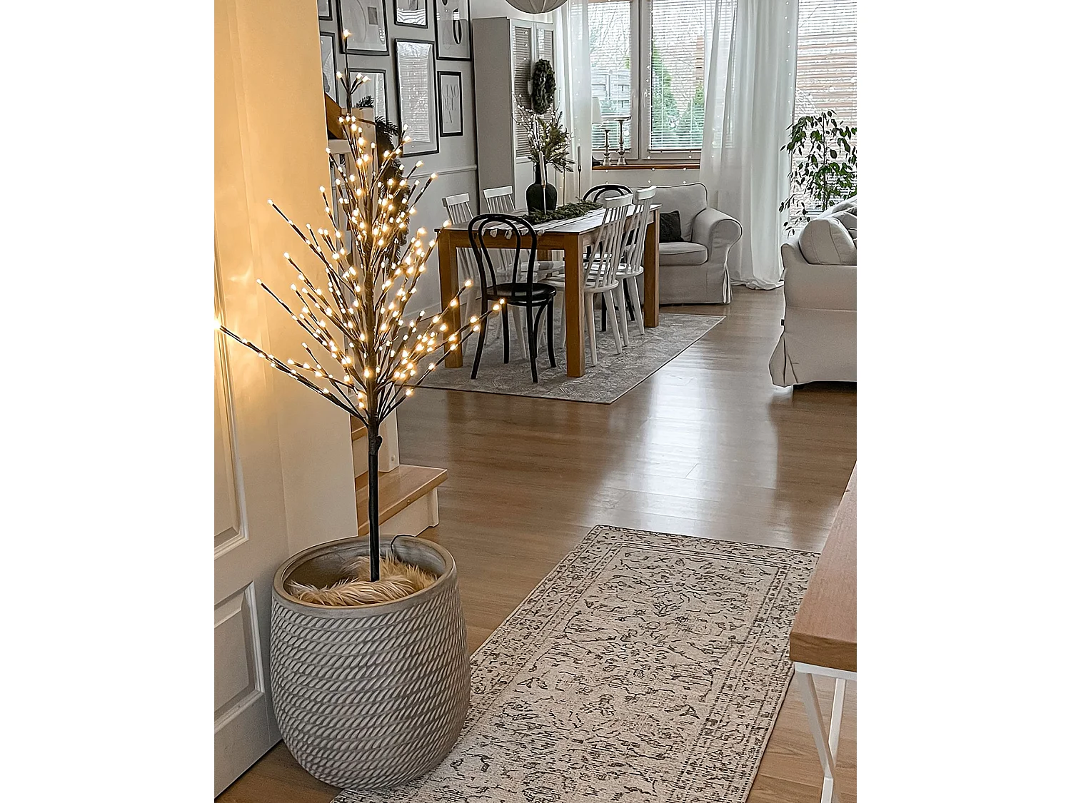 Cache-pot LIVADIA Pierre 39 cm Taupe