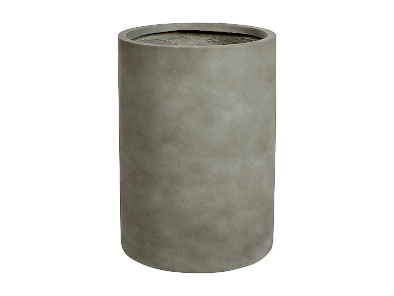 Vaso per piante EUCOMMIA Ceramica 36 cm Grigio