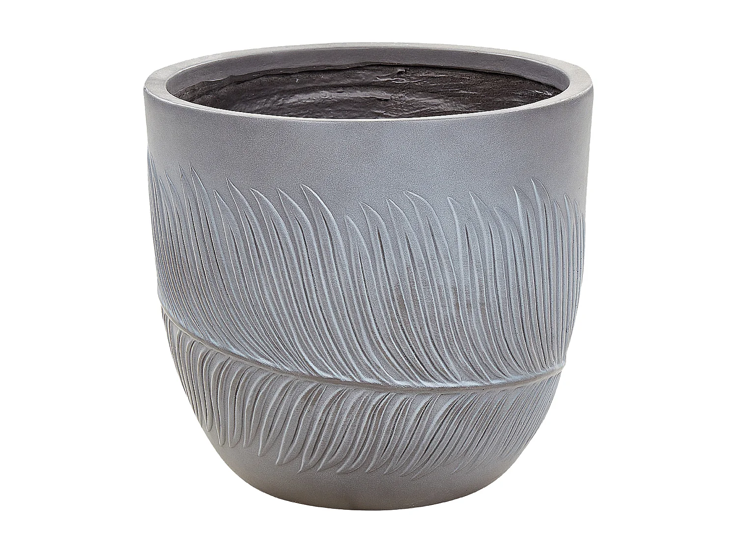 Cache-pot FTERO Céramique 35 cm Gris