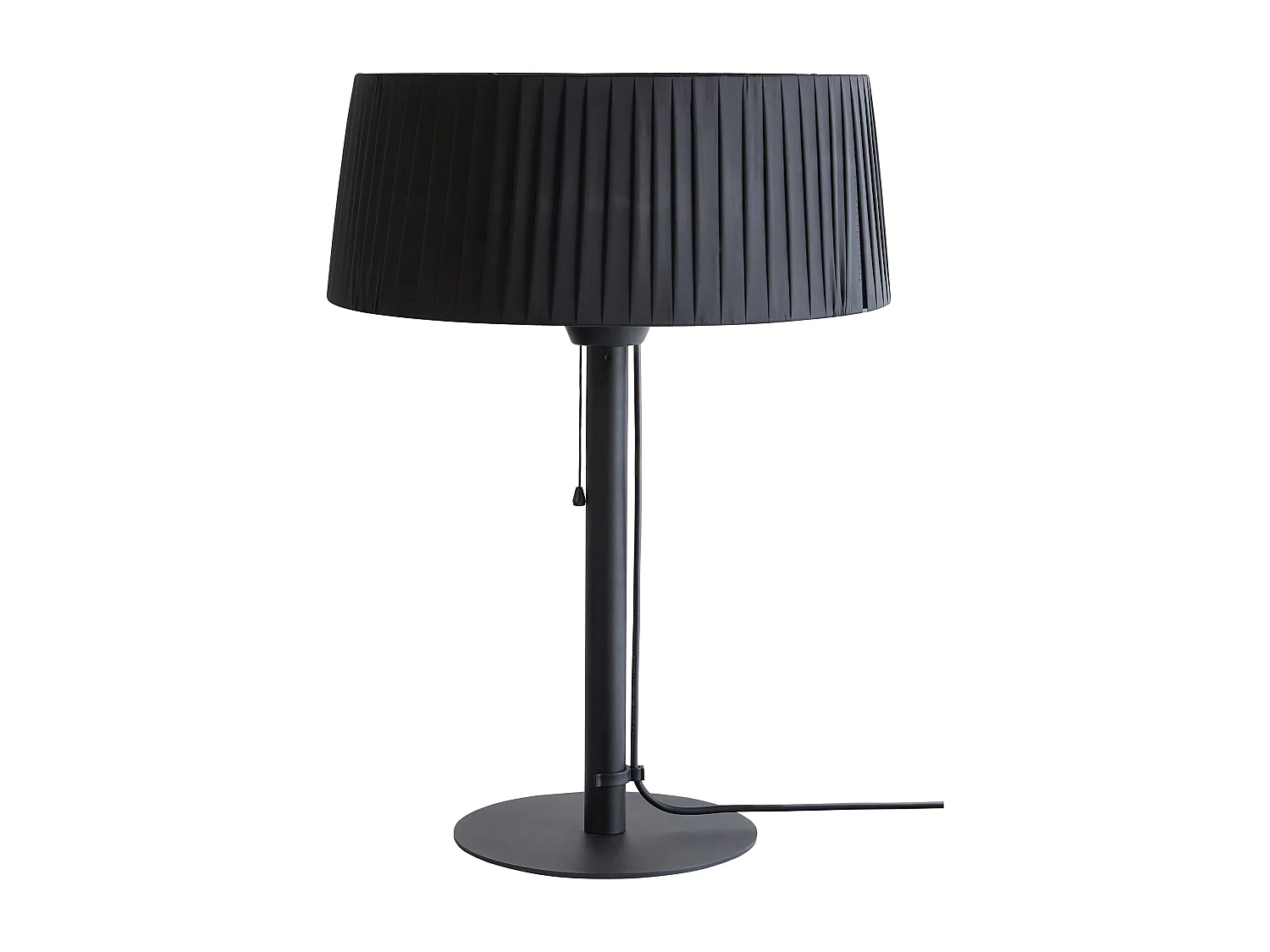 Chauffage de terrasse infrarouge autoportant OLLERIA 1500 W Noir