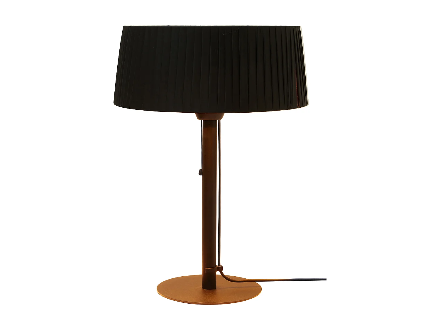 Chauffage de terrasse infrarouge autoportant OLLERIA 1500 W Noir