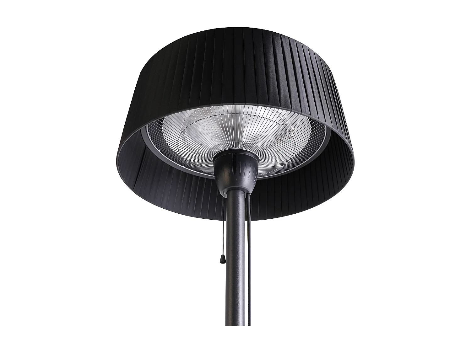 Chauffage de terrasse infrarouge autoportant OLLERIA 1500 W Noir