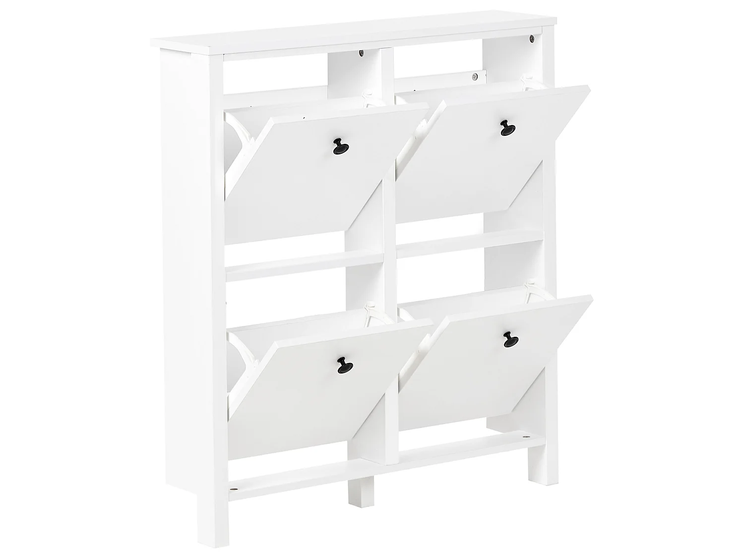 Shoe Storage Cabinet GIBSON White