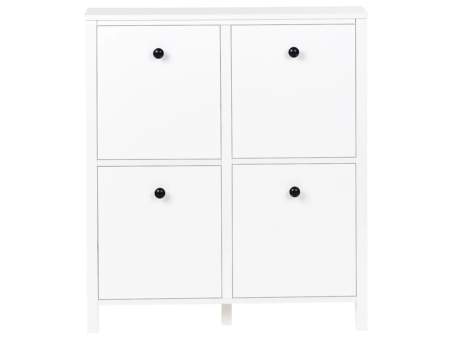 Shoe Storage Cabinet GIBSON White