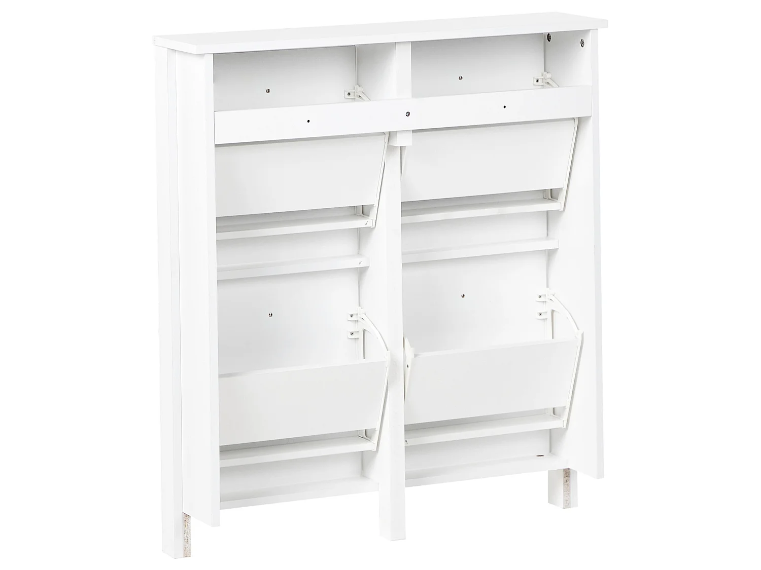 Shoe Storage Cabinet GIBSON White