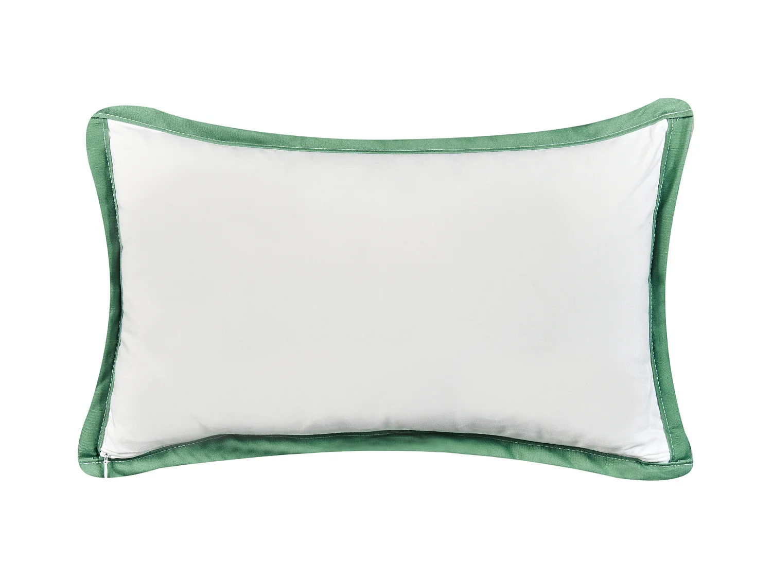 Set di 2 cuscini da esterno MEADOW Trama di piante 30 x 50 cm Verde