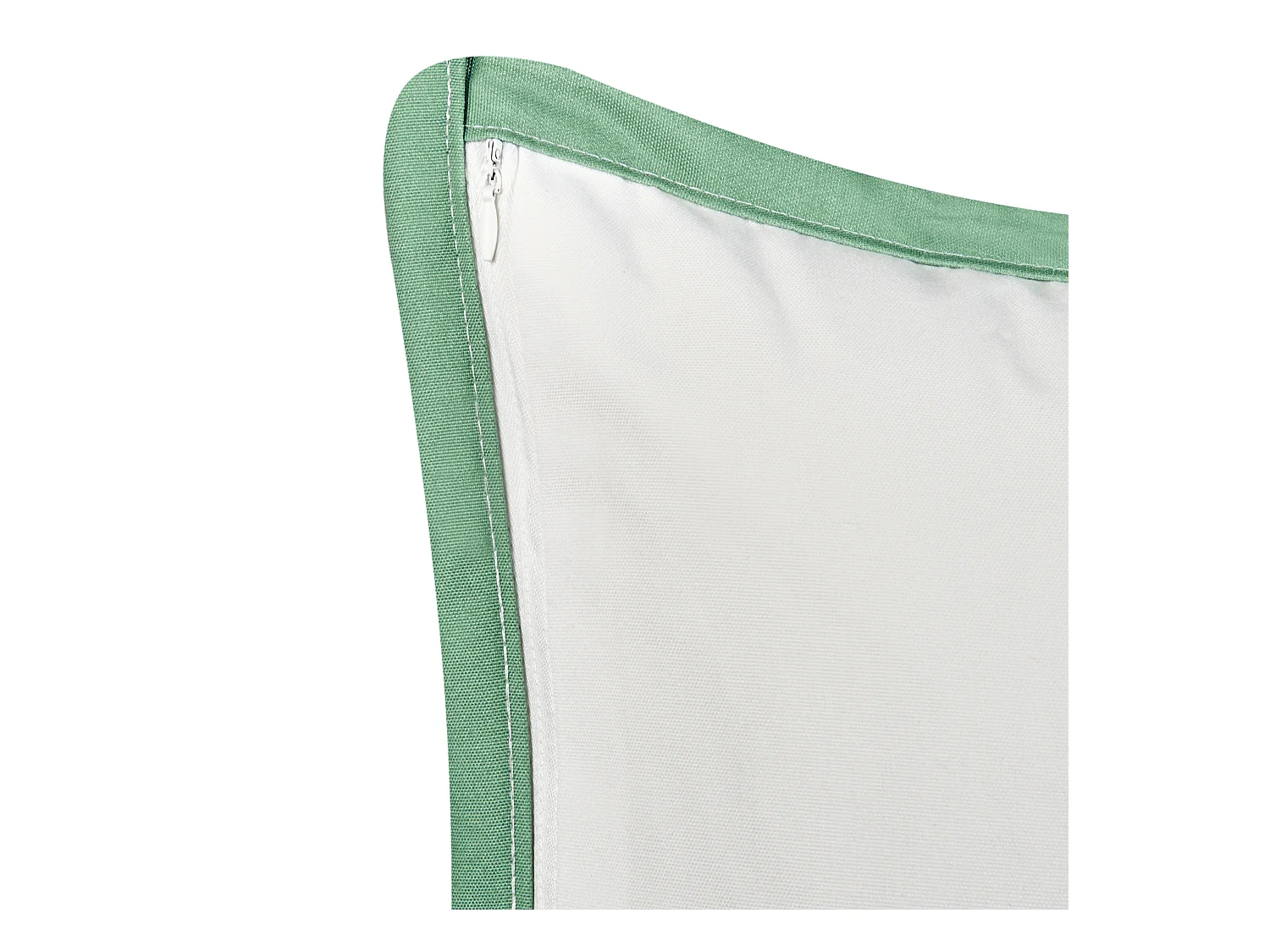 Set di 2 cuscini da esterno MEADOW Trama di piante 30 x 50 cm Verde