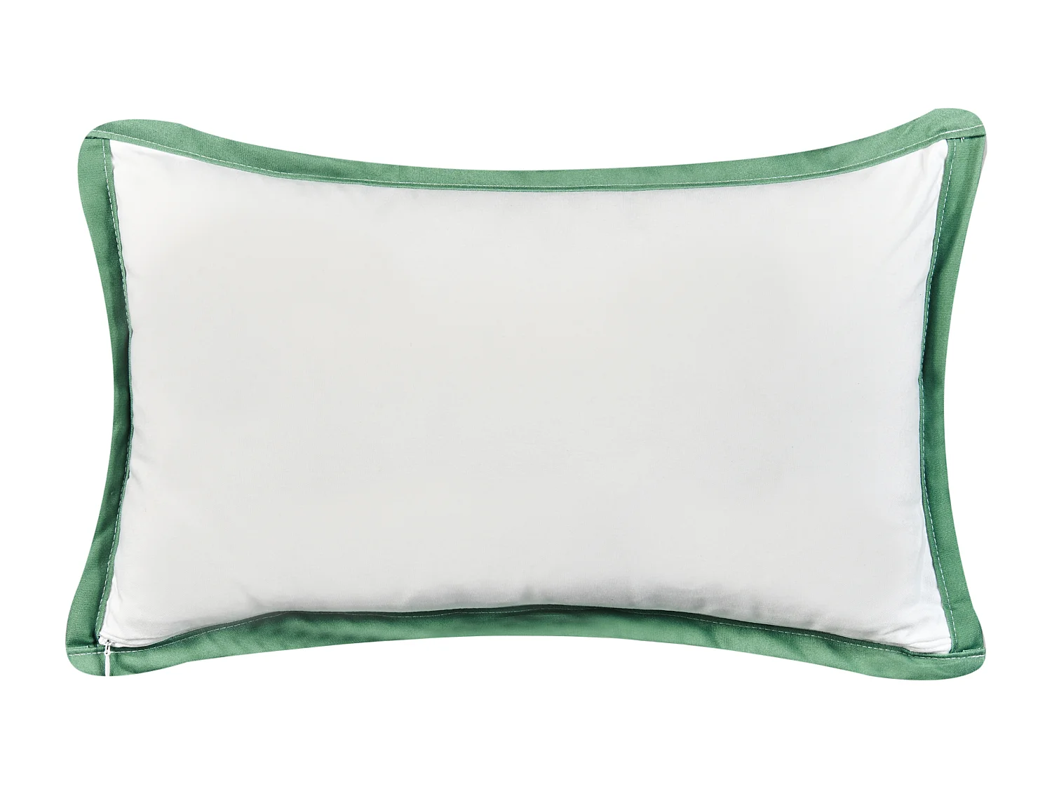 Lot de 2 coussins d'extérieur MEADOW Motif de plante 30 x 50 cm Vert