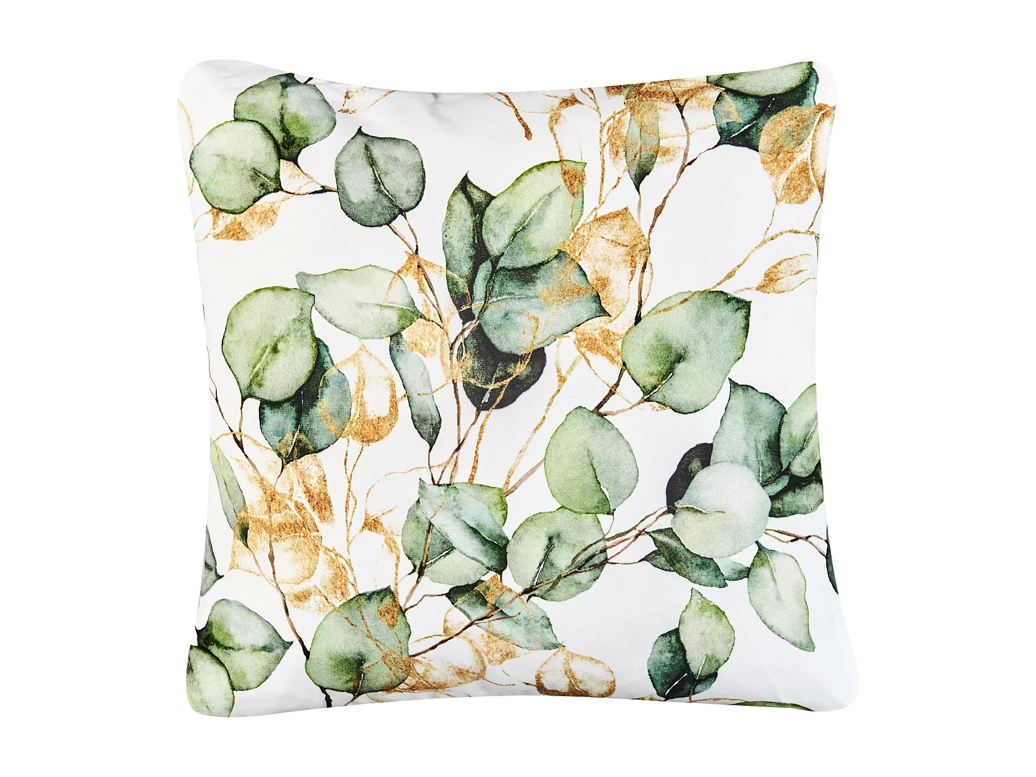Lot de 2 coussins d'extérieur GLADE Motif de plante 45 x 45 cm Multicolore