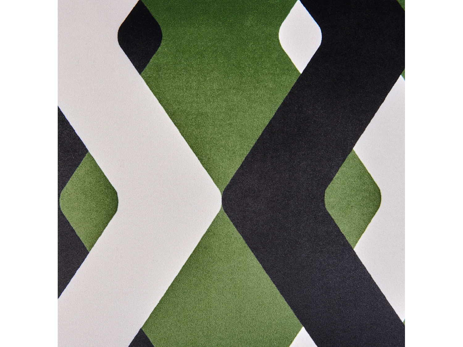 Lot de 2 coussins d'extérieur SWAY Motif géométrique 30 x 50 cm Multicolore