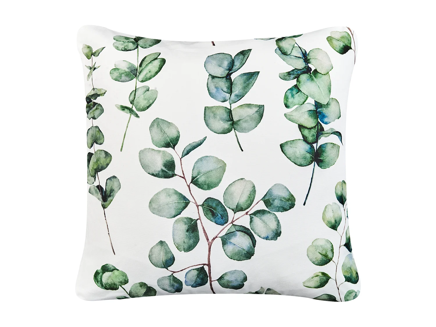 Set di 2 cuscini da esterno BOSQUE Trama di piante 45 x 45 cm Verde