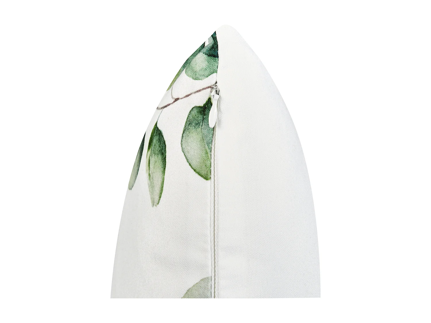 Conjunto de 2 almofadas de jardim BOSQUE Padrão de plantas 45 x 45 cm Verde