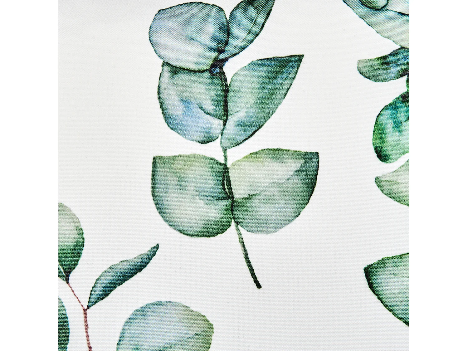 Lot de 2 coussins d'extérieur BOSQUE Motif de plante 45 x 45 cm Vert