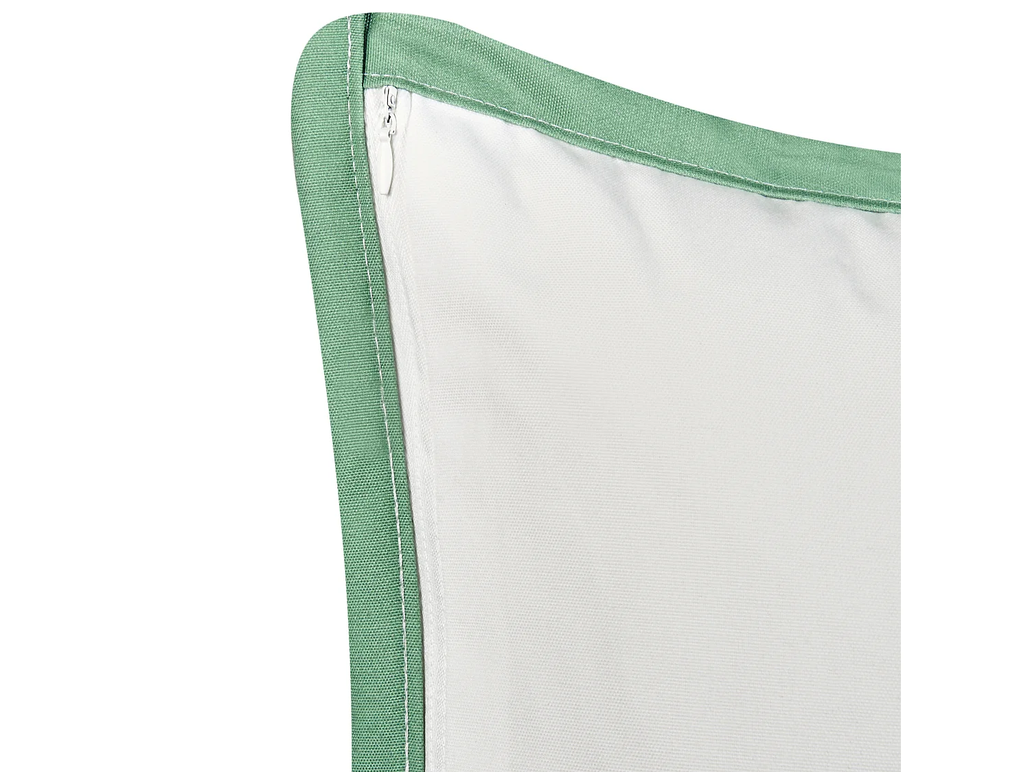 Lot de 2 coussins d'extérieur MEADOW Motif de plante 45 x 45 cm Vert