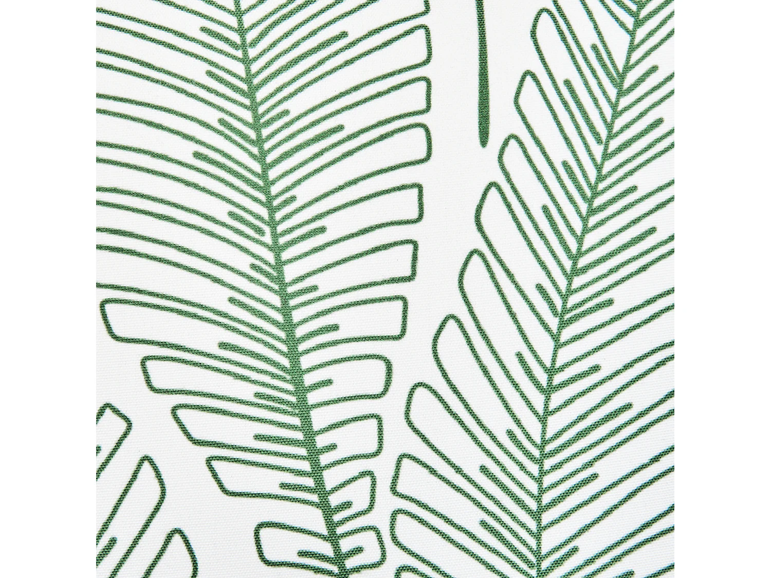 Lot de 2 coussins d'extérieur MEADOW Motif de plante 45 x 45 cm Vert