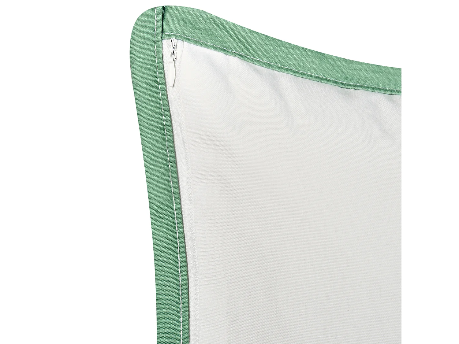 Lot de 2 coussins d'extérieur MEADOW Motif de plante 45 x 45 cm Vert