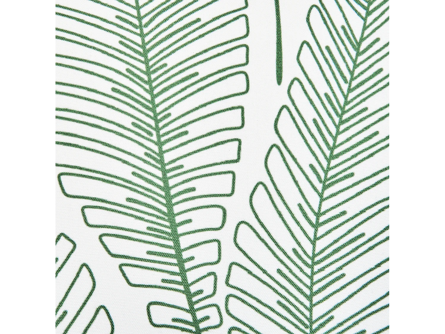 Lot de 2 coussins d'extérieur MEADOW Motif de plante 45 x 45 cm Vert