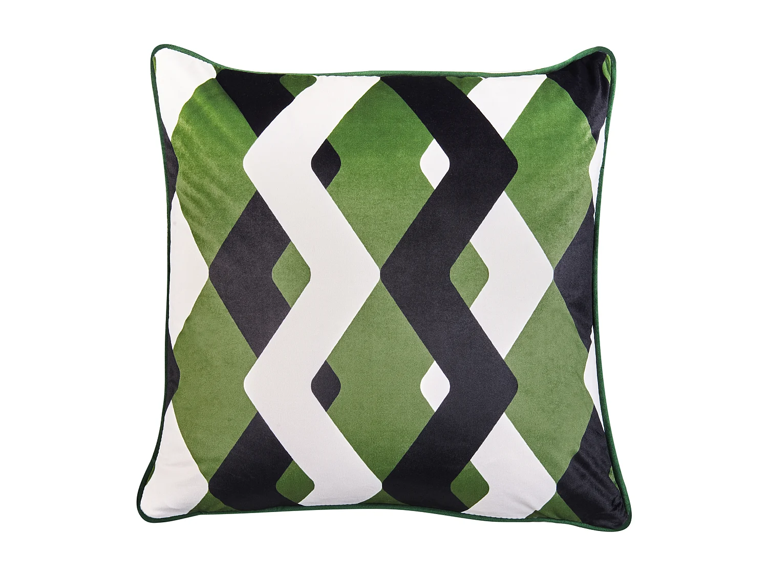 Lot de 2 coussins d'extérieur SWAY Motif géométrique 45 x 45 cm Multicolore