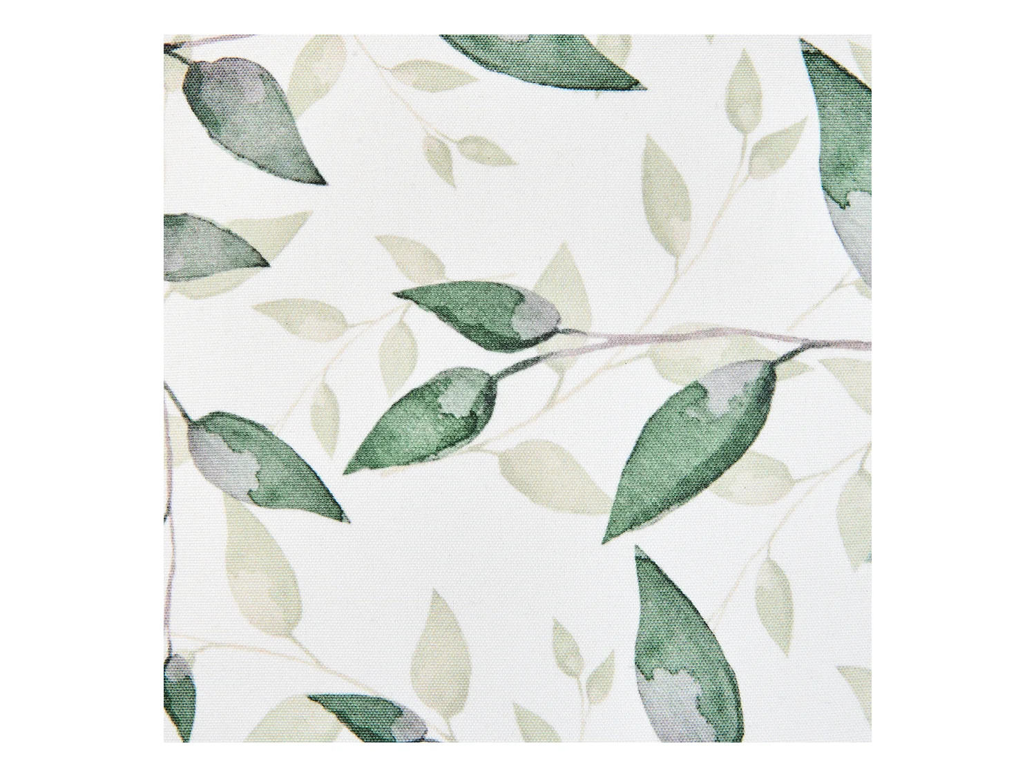 Lot de 2 coussins d'extérieur FLYLEAF Motif de plante 45 x 45 cm Vert