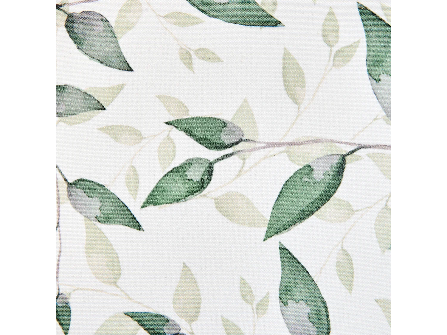 Lot de 2 coussins d'extérieur FLYLEAF Motif de plante 45 x 45 cm Vert