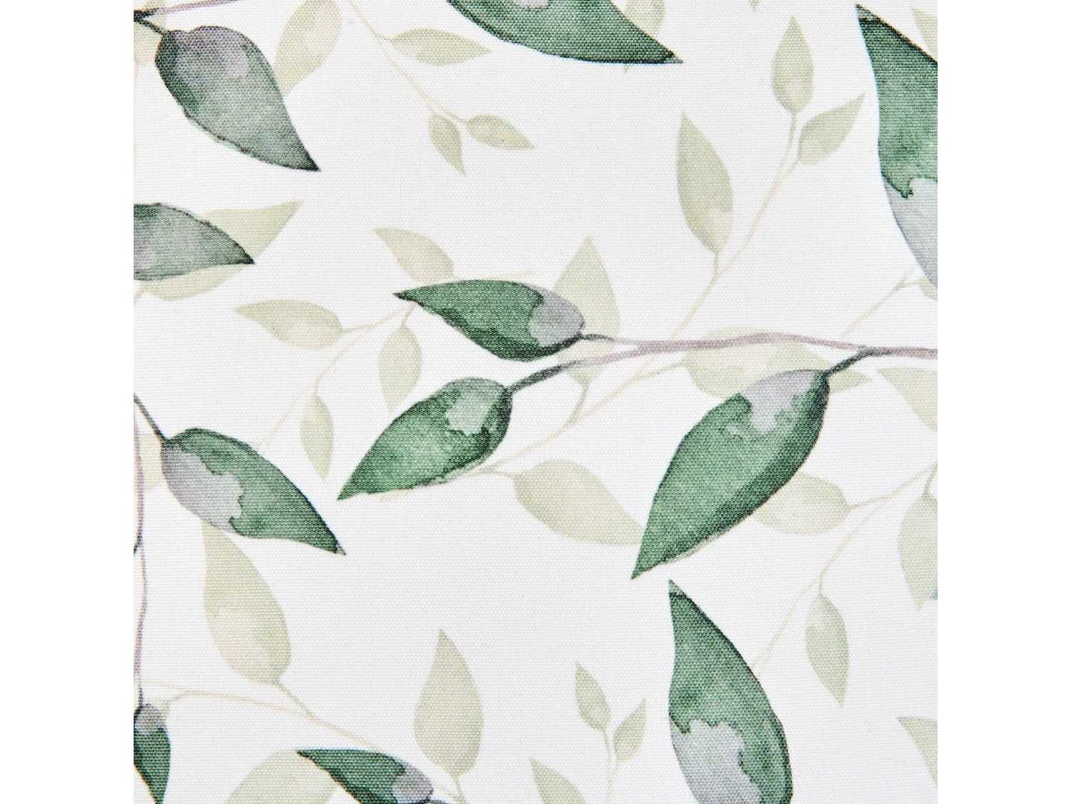 Lot de 2 coussins d'extérieur FLYLEAF Motif de plante 45 x 45 cm Vert