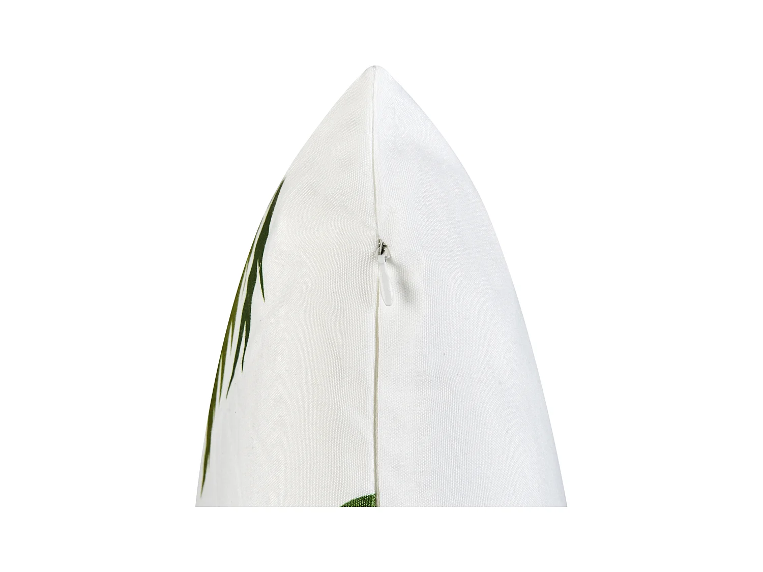 Lot de 2 coussins d'extérieur SEASIDE Motif de plante 45 x 45 cm Vert