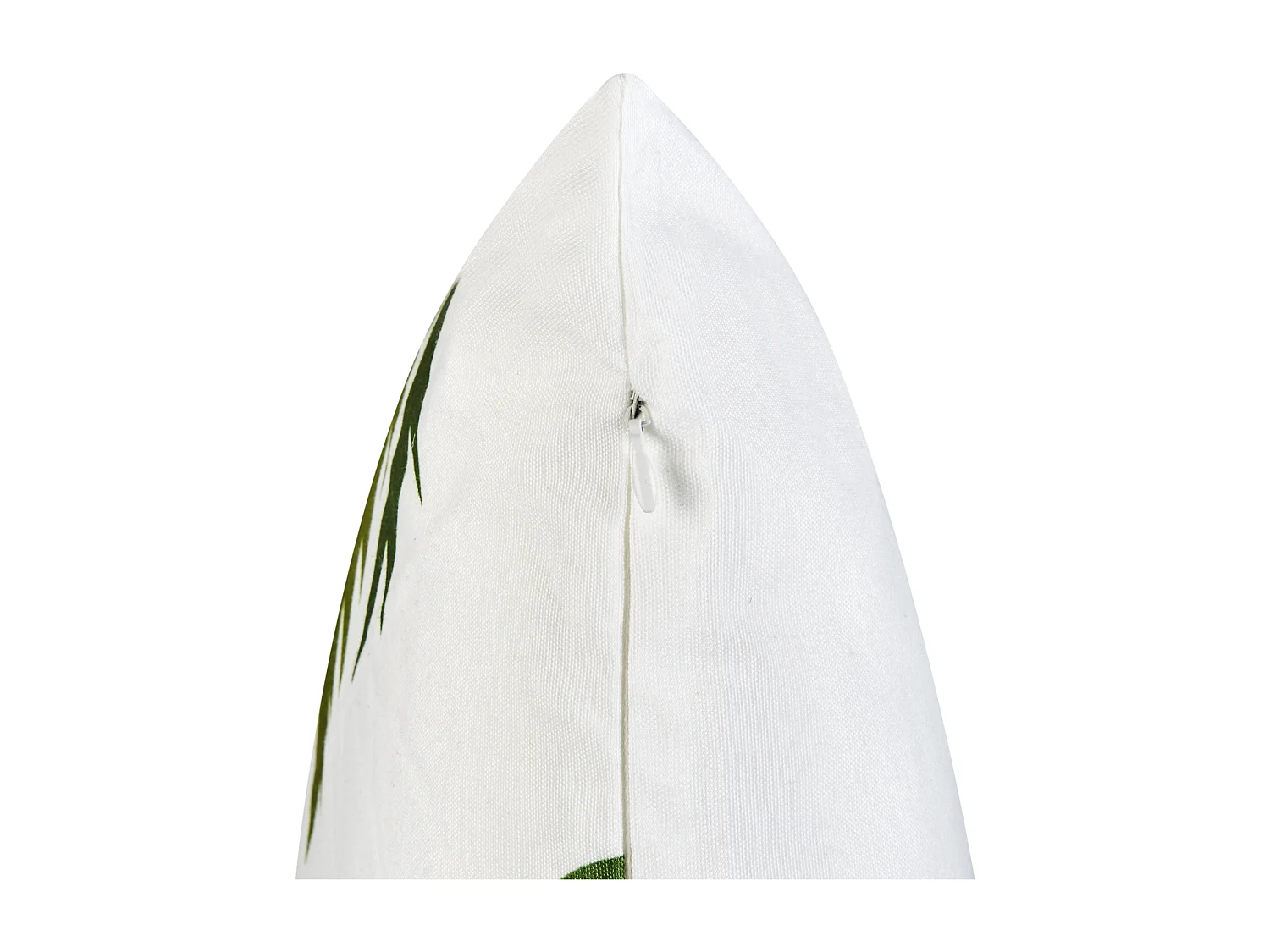 Lot de 2 coussins d'extérieur SEASIDE Motif de plante 45 x 45 cm Vert