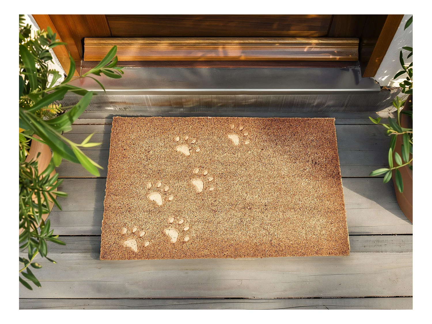 Paillasson TARLAC Naturel 40 x 60 cm Fibre de coco