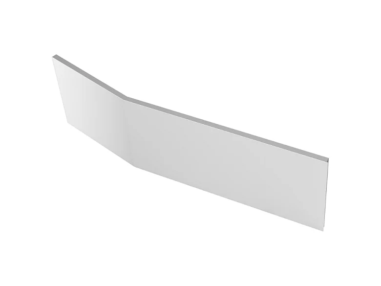 Tablier bain douche JACOB DELAFON Bastille installation en niche blanc mat