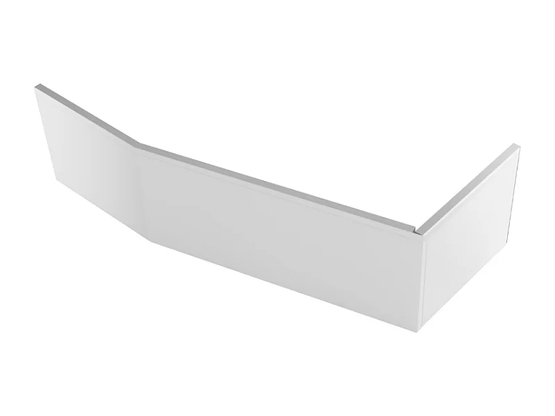 Tablier bain douche JACOB DELAFON Bastille installation en angle blanc mat