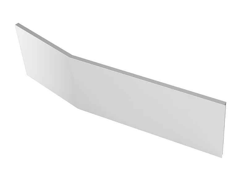 Tablier bain douche JACOB DELAFON Bastille installation en niche blanc brillant