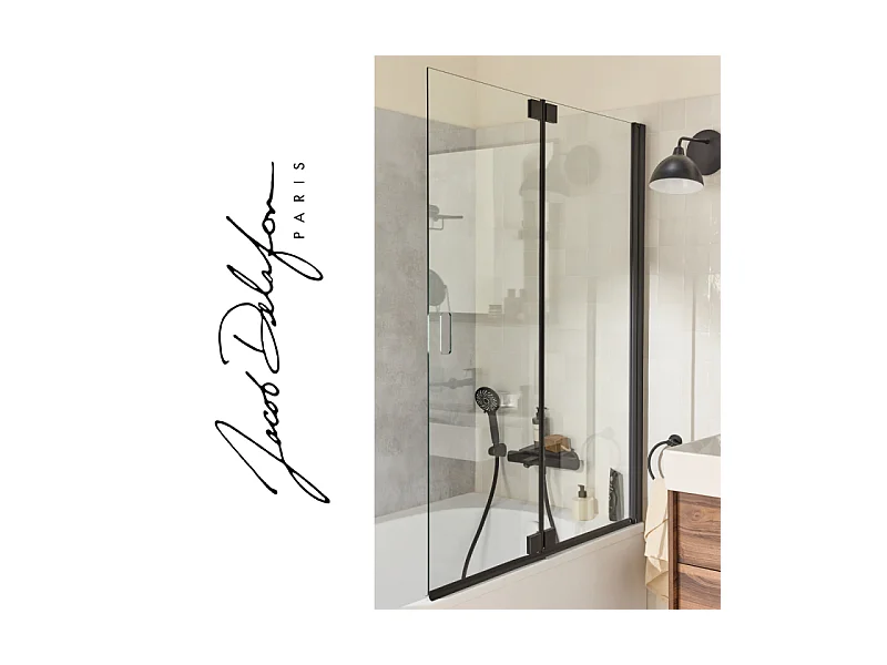 Pare-bain JACOB DELAFON Bastille noir