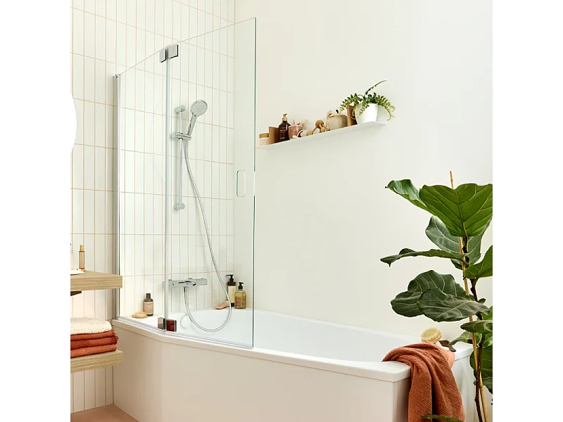 Pare-bain JACOB DELAFON Bastille chromé