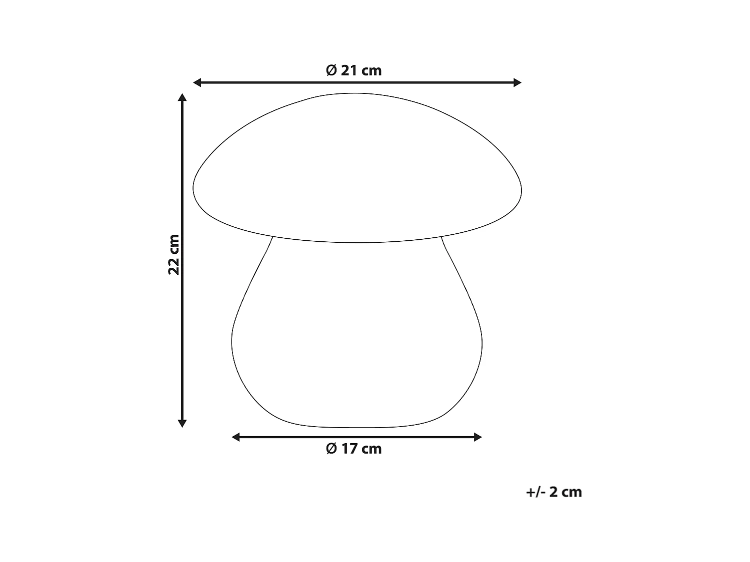 Lampe de table d'extérieur LED TUIRA Blanc