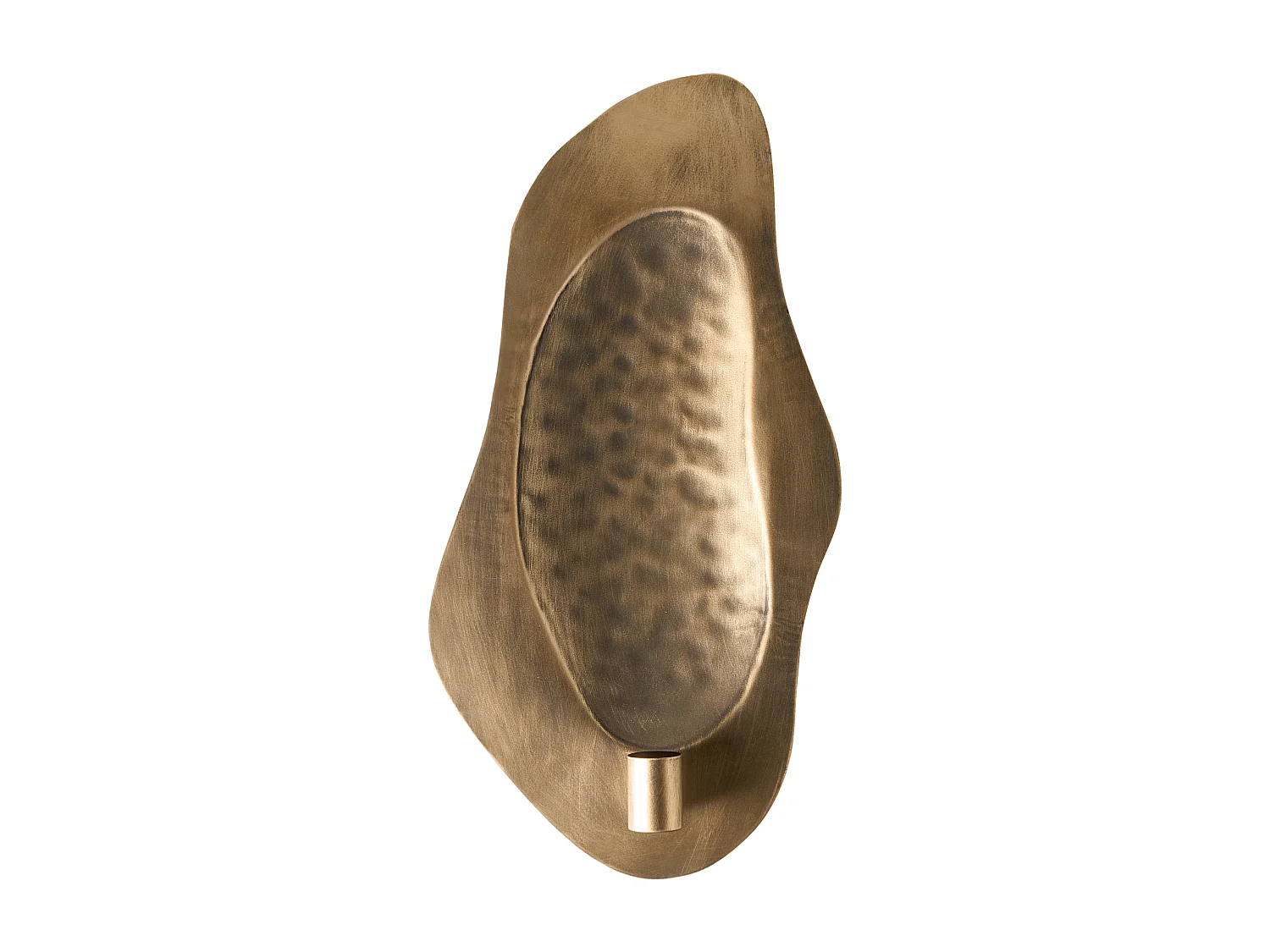 Set di 2 portacandele da parete ODEMIRA Metallo 40 cm Ottone