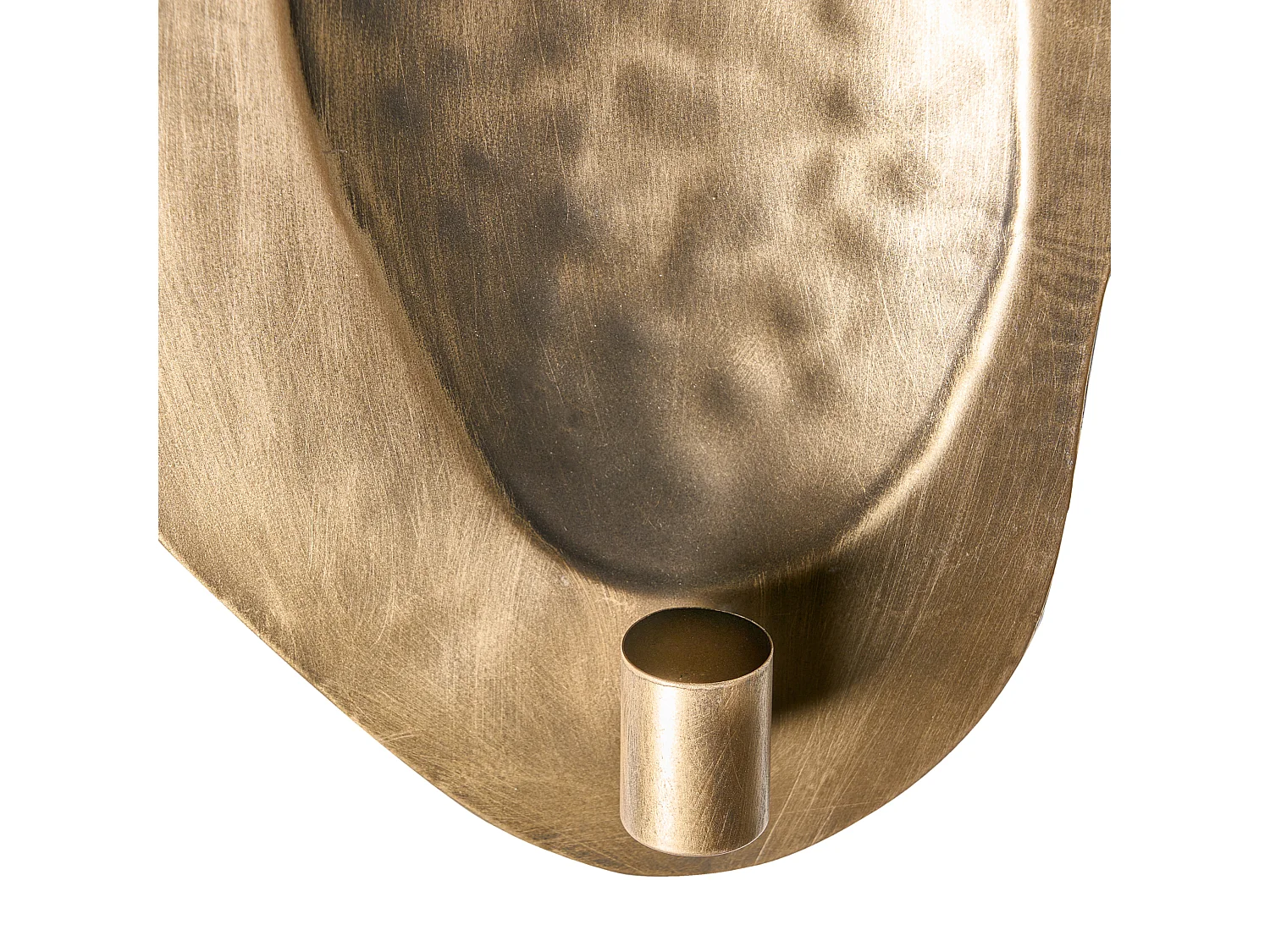 Set di 2 portacandele da parete ODEMIRA Metallo 40 cm Ottone