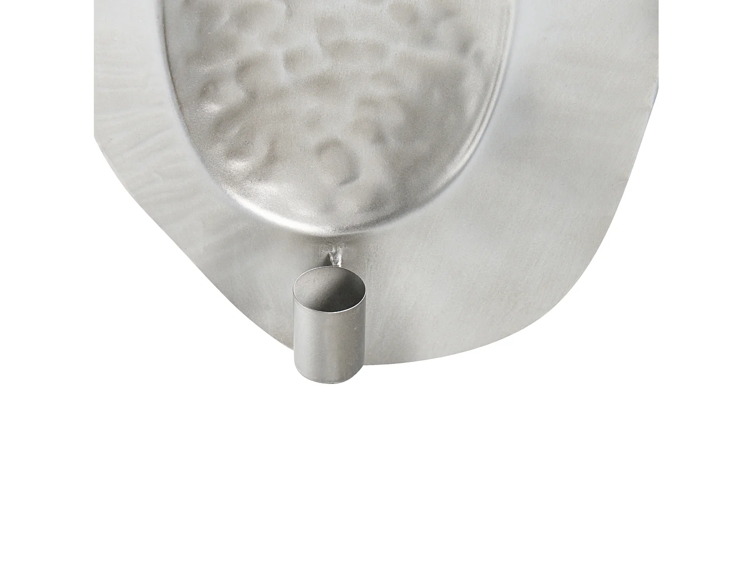 Bougeoir mural PENICHE Métal 60 cm Argenté