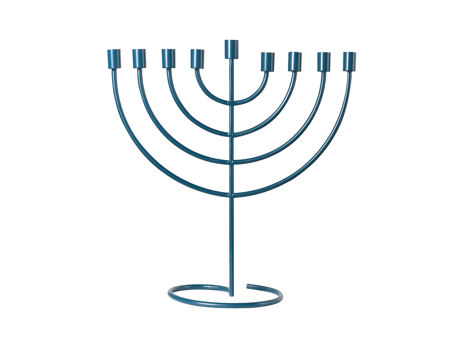 Candelero AMORA Metal 50 cm Azul