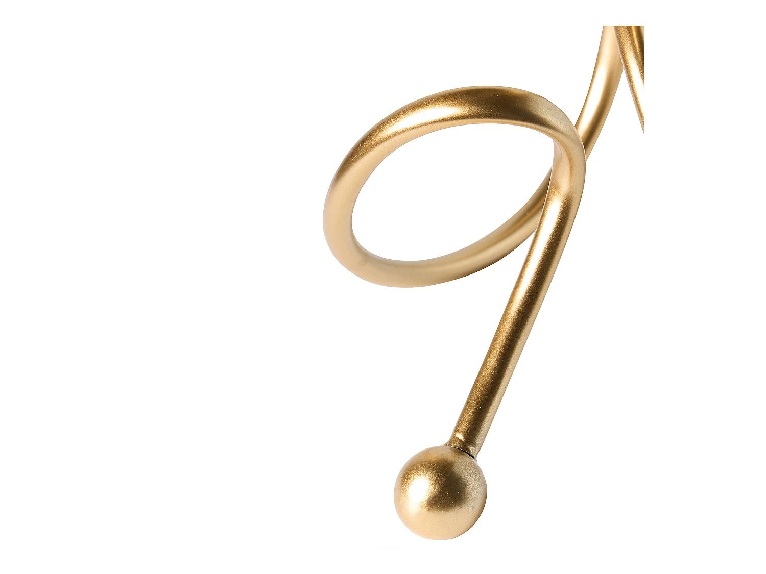 Bougeoir AROUCA Métal 40 cm Doré