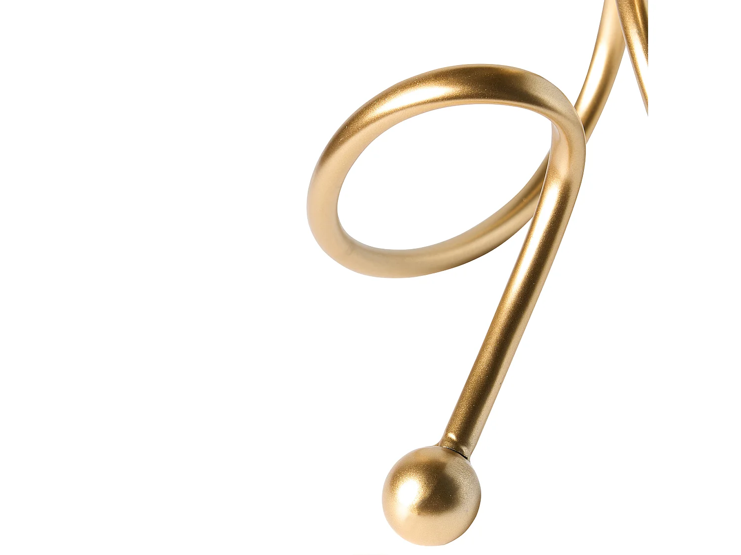 Bougeoir AROUCA Métal 40 cm Doré