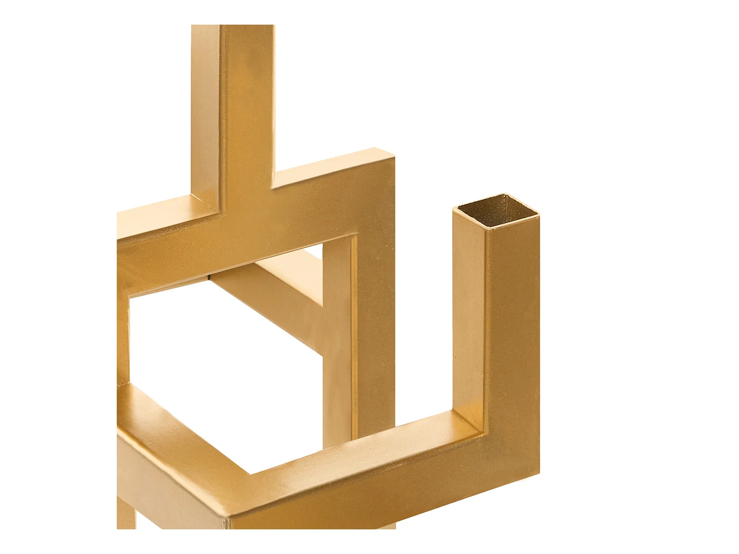 Bougeoir RAPOSO Métal 30 cm Doré