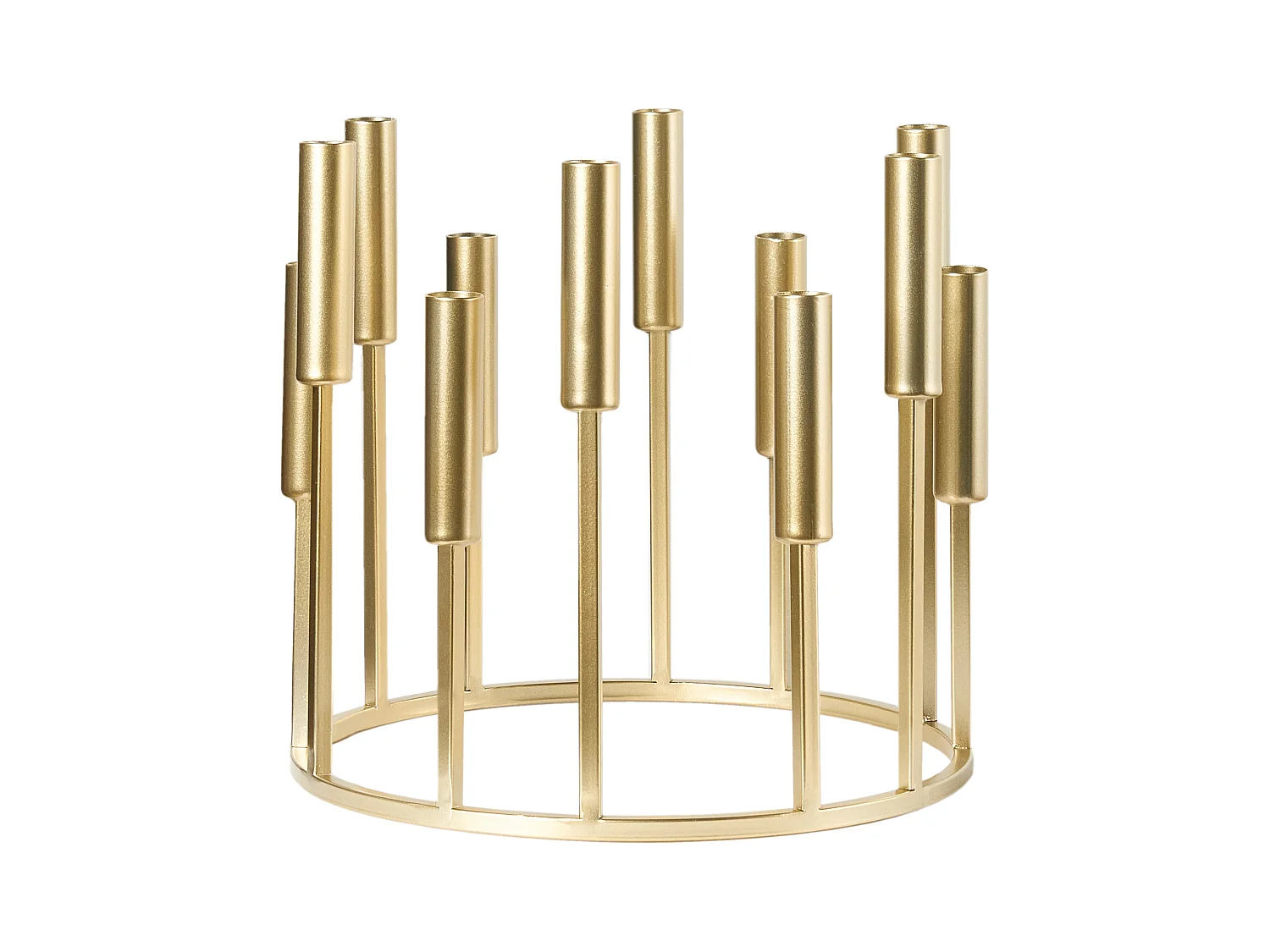 Bougeoir TRAFARIA Métal 26 cm Doré