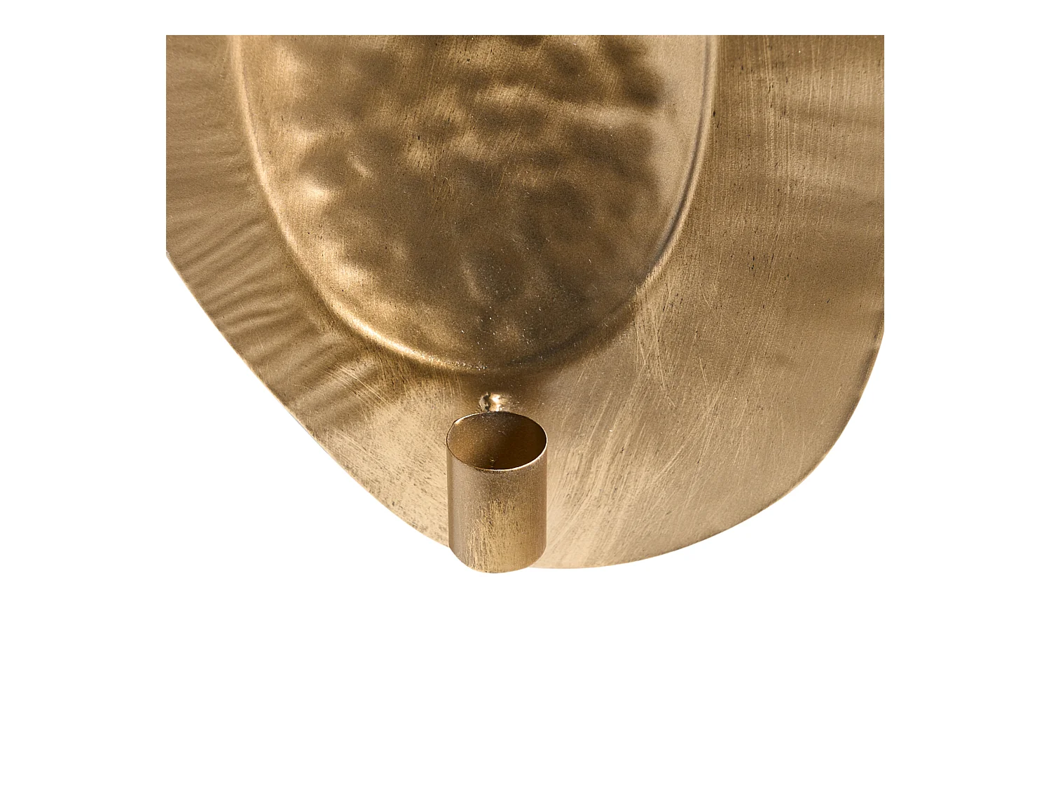 Portacandele da parete PENICHE Metallo 60 cm Oro