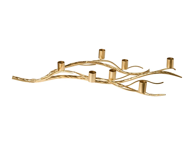 Candelabro ARRENTELA Metal 10 cm Dourado