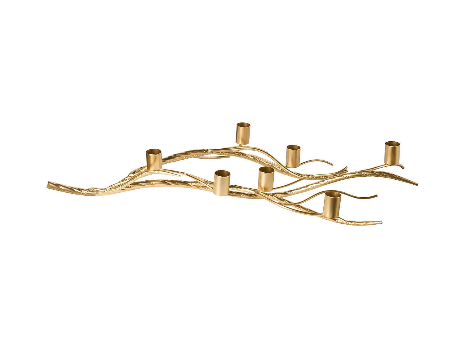 Bougeoir ARRENTELA Métal 10 cm Doré