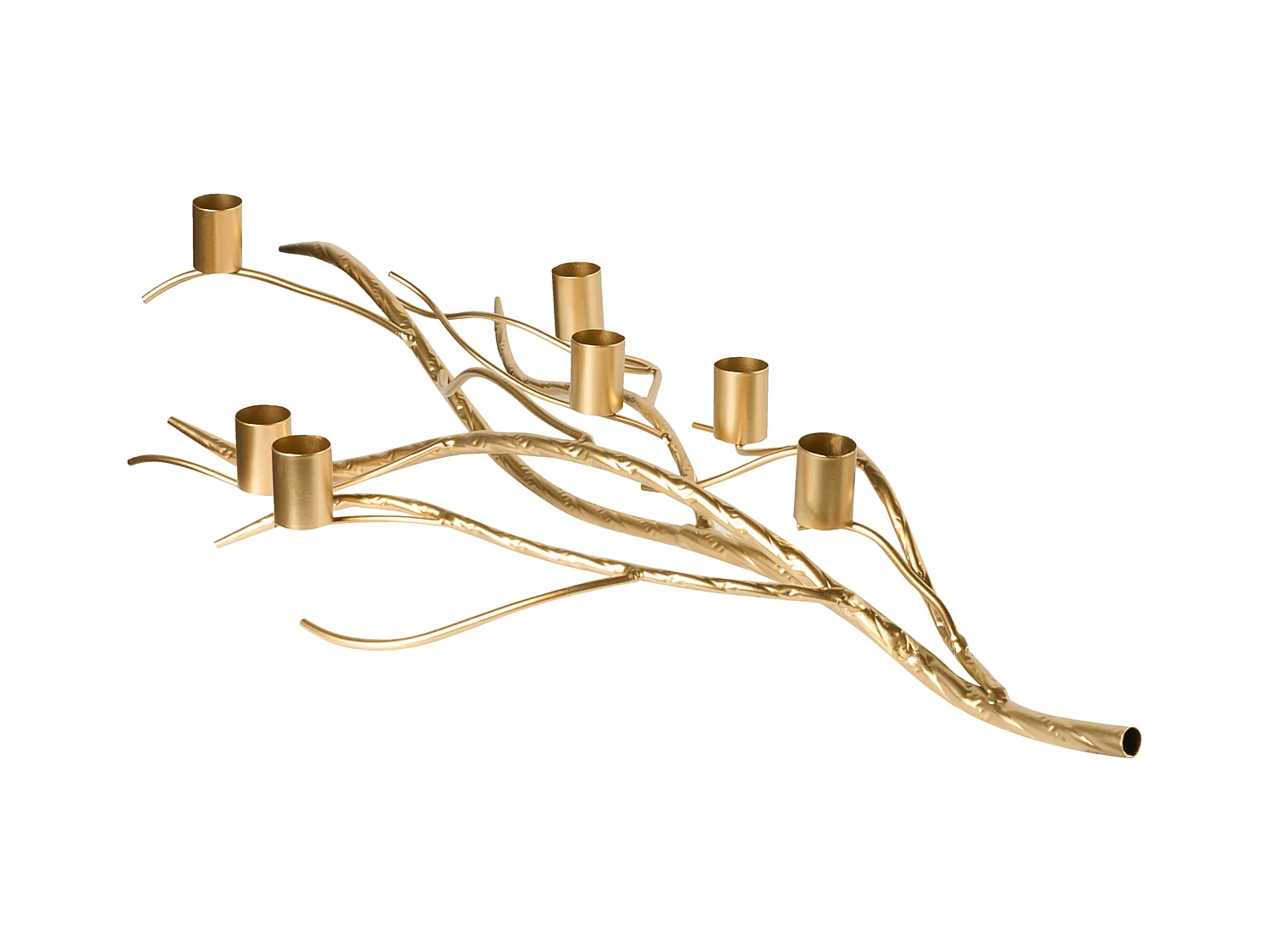 Bougeoir ARRENTELA Métal 10 cm Doré