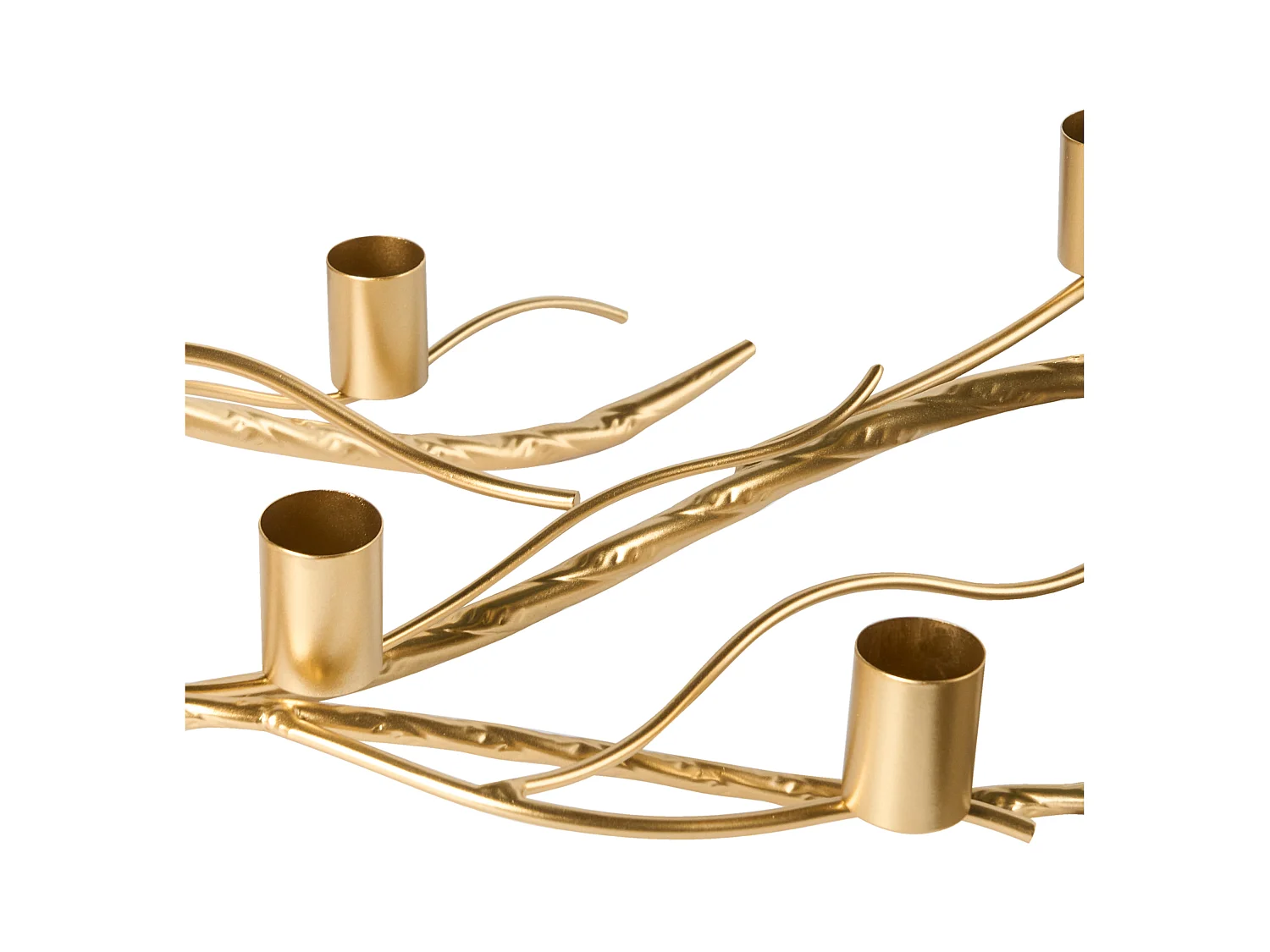 Bougeoir ARRENTELA Métal 10 cm Doré